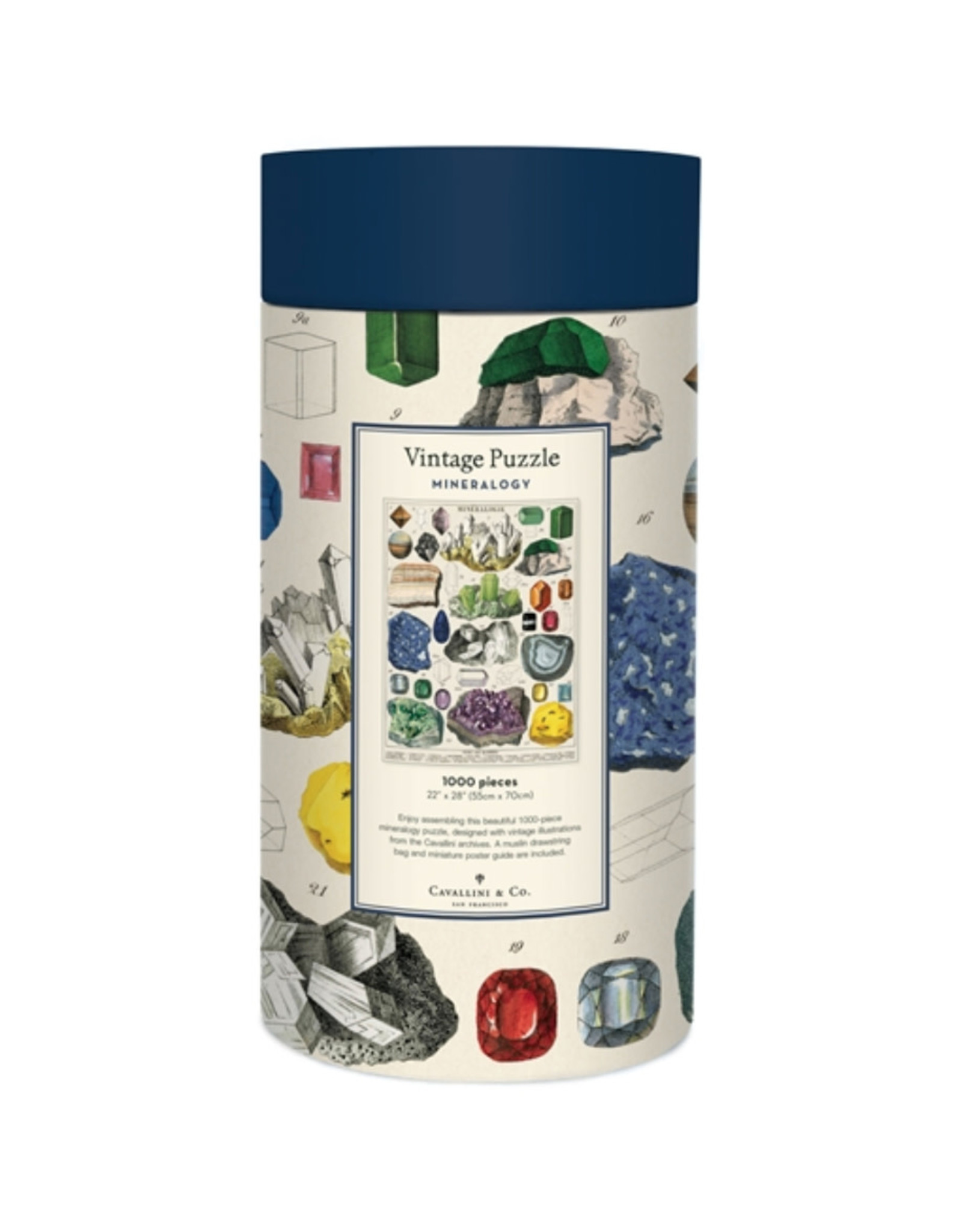 Cavallini Papers & Co. Cavallini Puzzle Mineralogy 1,000 Pcs