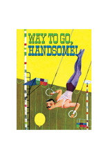 Laughing Elephant Handsome Aerialist Notecard A7 Thinking of You