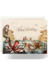 Antiquaria Sea Odyssey Birthday A2 Greeting Card