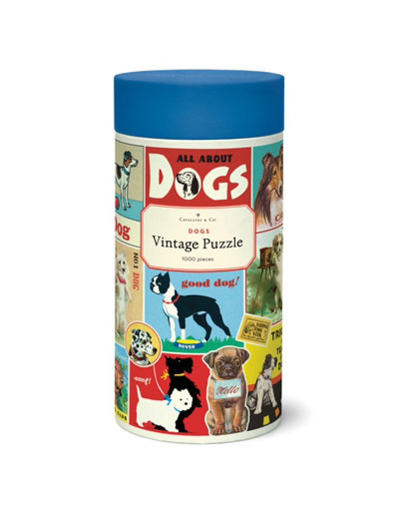 Cavallini Papers & Co. Cavallini Puzzle Dogs 1,000 Pcs