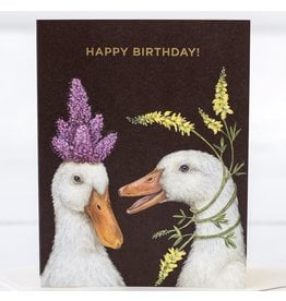 Hester & Cook Birthday Ducks Greeting Card A2