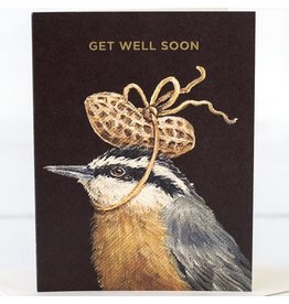 Hester & Cook Get Well Peanut Greeting Card A2