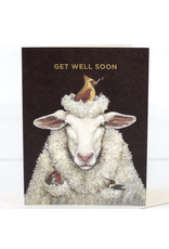 Hester & Cook Get Well Sheep Greeting Card A2