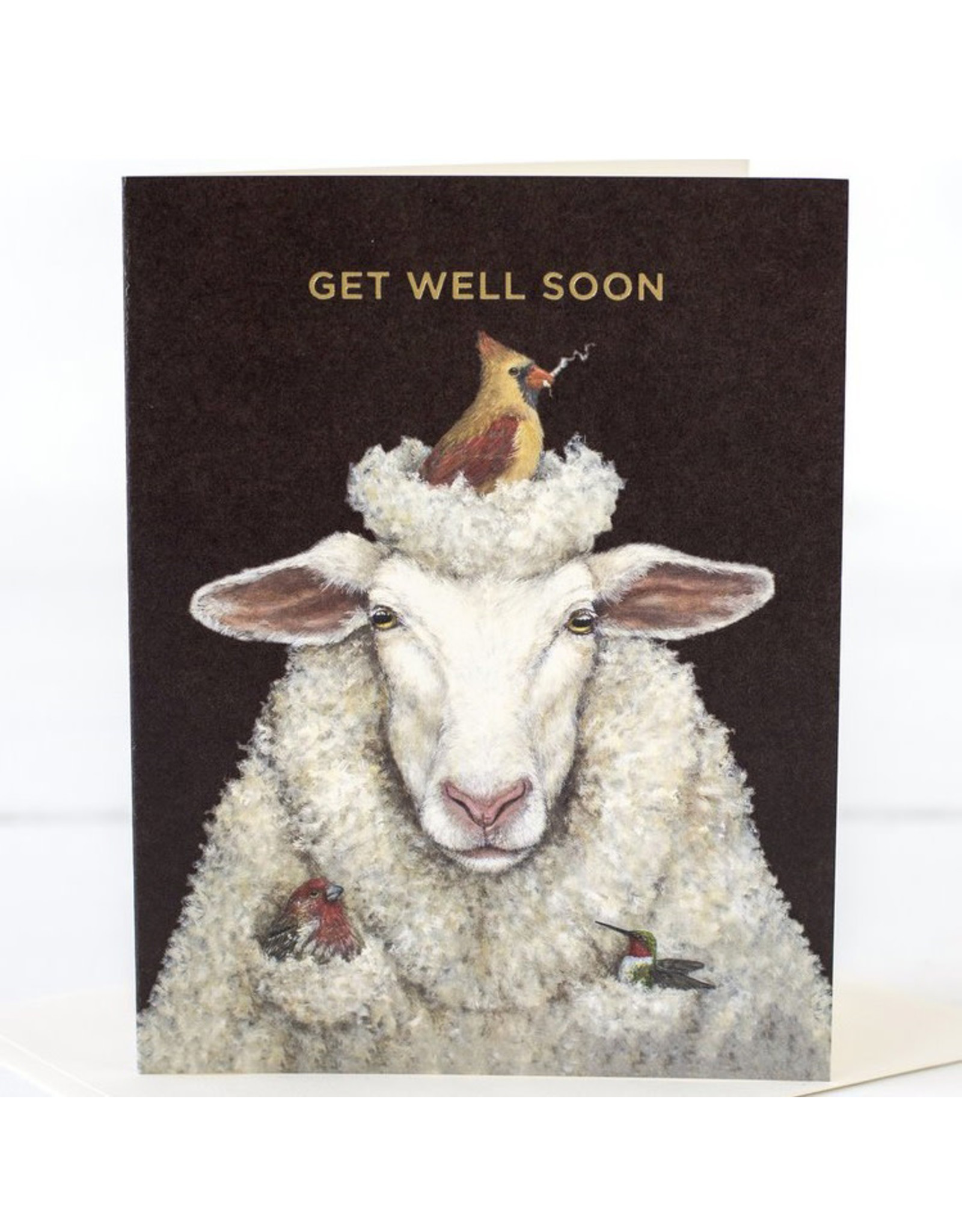 Hester & Cook Get Well Sheep Greeting Card A2