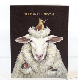 Hester & Cook Get Well Sheep Greeting Card A2