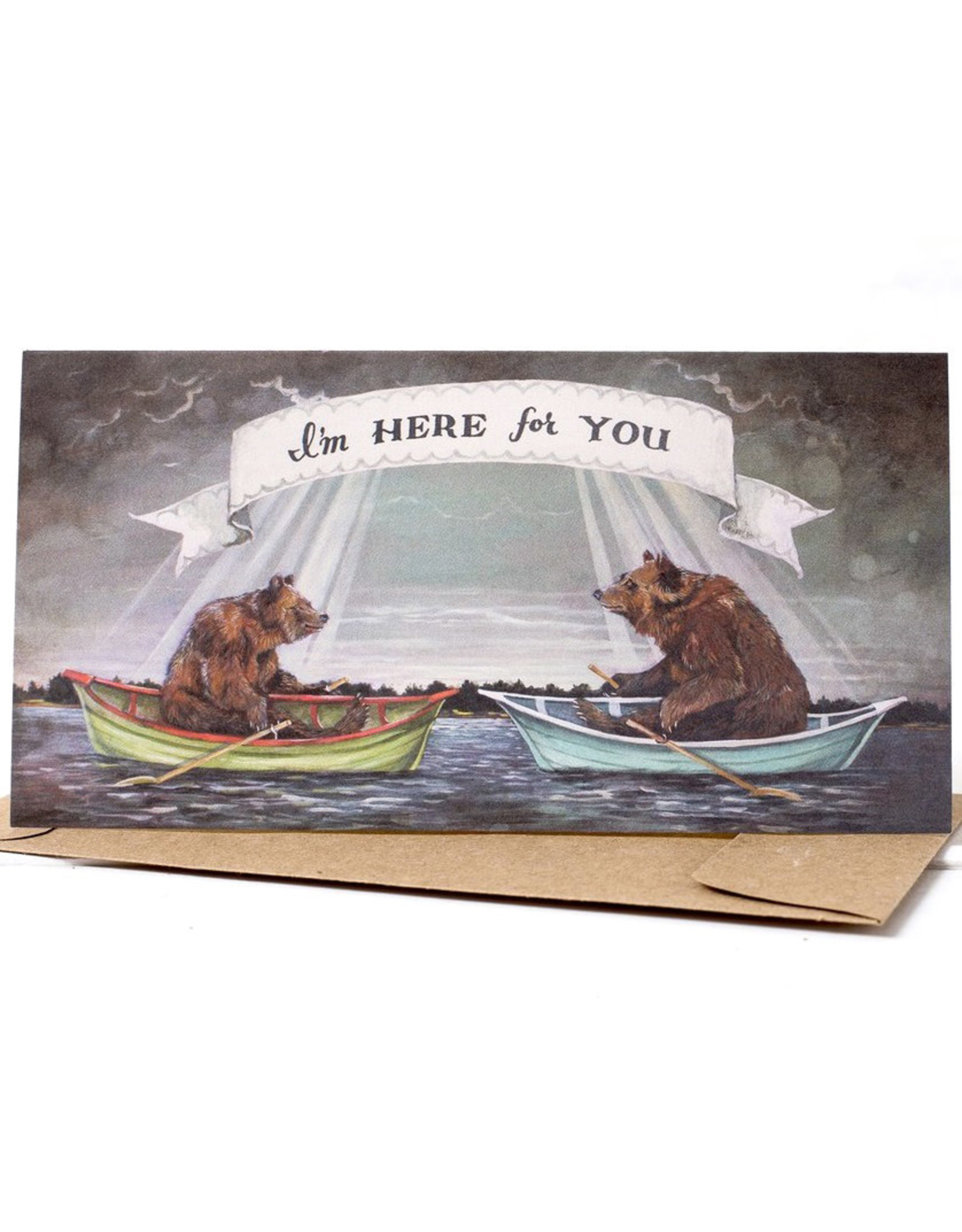 Hester & Cook I'm Here for You Greeting Card A2