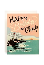 Antiquaria Lighthouse Birthday A2 Greeting Card