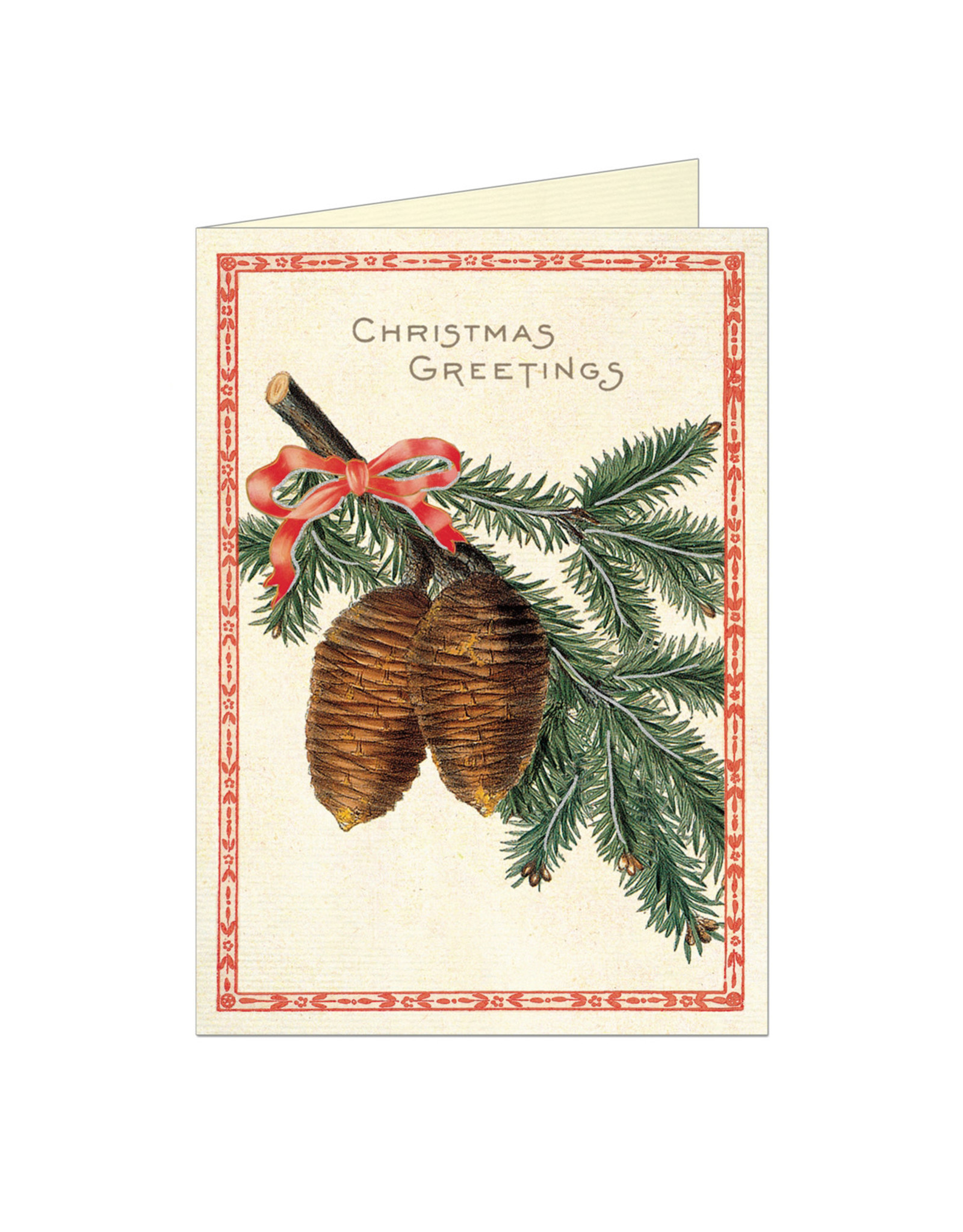 Cavallini Papers & Co. Christmas Pine Brittany Notecard