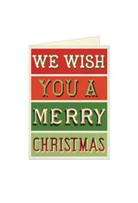 Cavallini Papers & Co. Merry Christmas Brittany Notecard