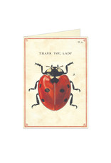 Cavallini Papers & Co. Thank You Lady Brittany Notecard