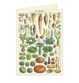 Cavallini Papers & Co. Le Jardin Brittany Notecard