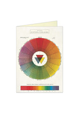 Cavallini Papers & Co. Color Wheel Brittany Notecard