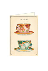 Cavallini Papers & Co. Tea for Two Brittany Notecard