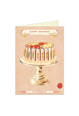 Cavallini Papers & Co. Birthday Cake Brittany Notecard