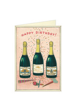 Cavallini Papers & Co. Birthday Champagne Brittany Notecard