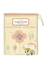 Cavallini Papers & Co. Wildflowers Tea Towel