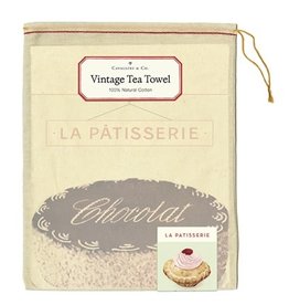 Cavallini Papers & Co. La Patisserie Tea Towel