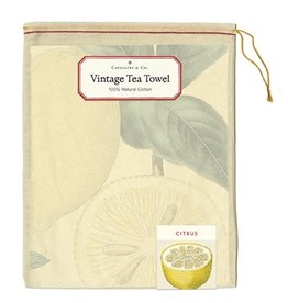 Cavallini Papers & Co. Citrus Tea Towel