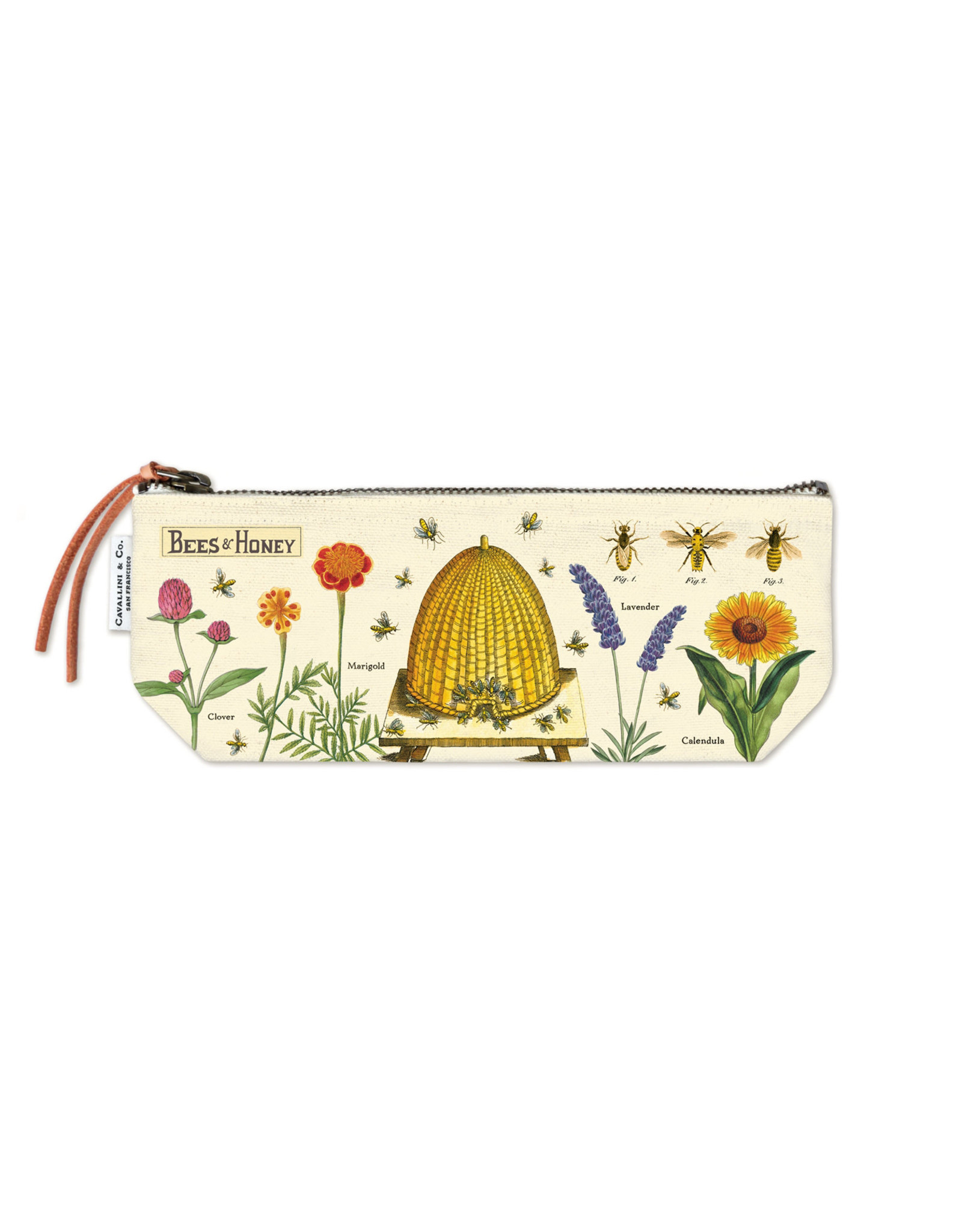 Cavallini Papers & Co. Bees & Honey Mini Pouch