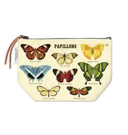 Cavallini Papers & Co. Butterflies Vintage Pouch