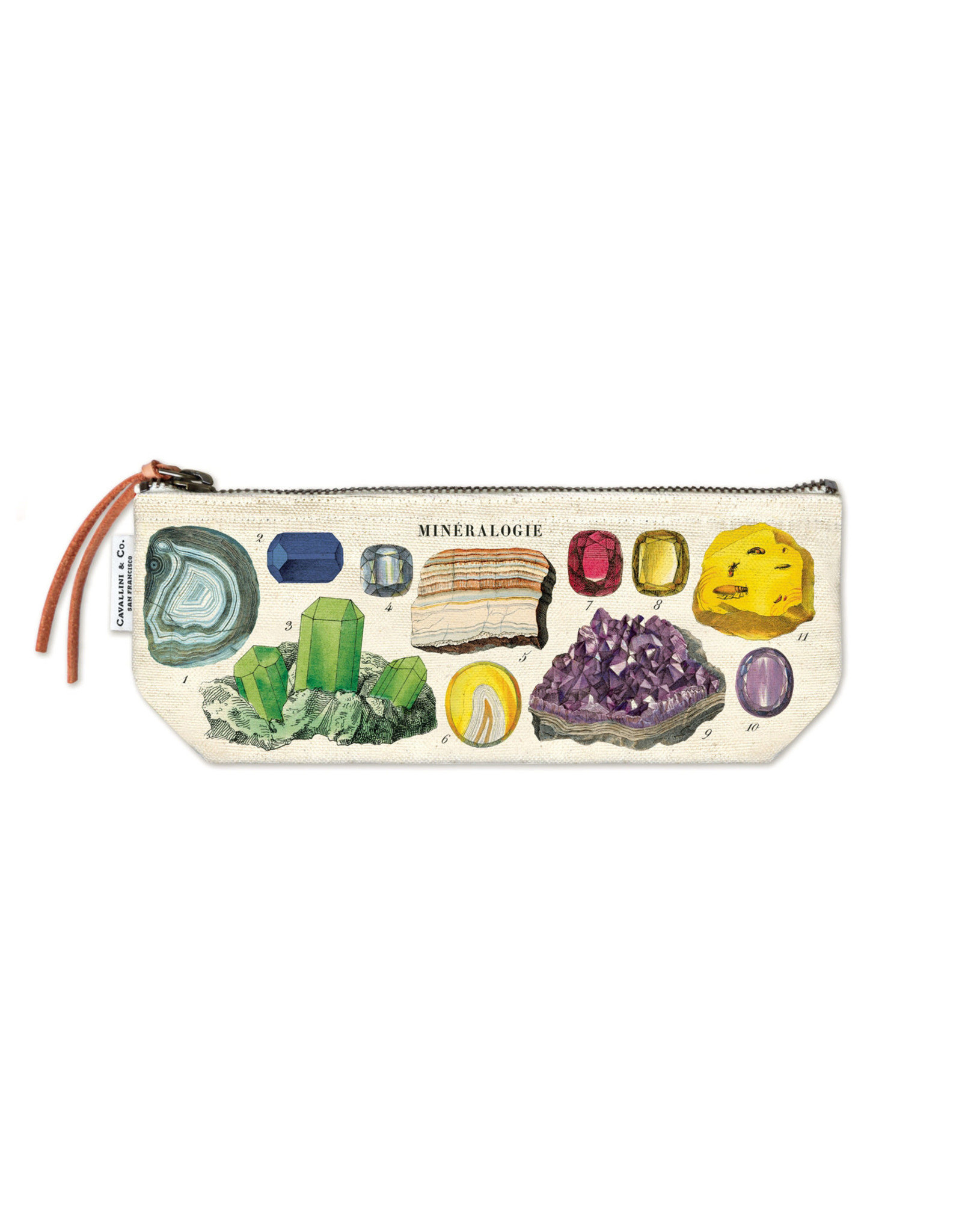 Cavallini Papers & Co. Mineralogy Mini Pouch