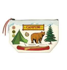 Cavallini Papers & Co. Camping Vintage Pouch