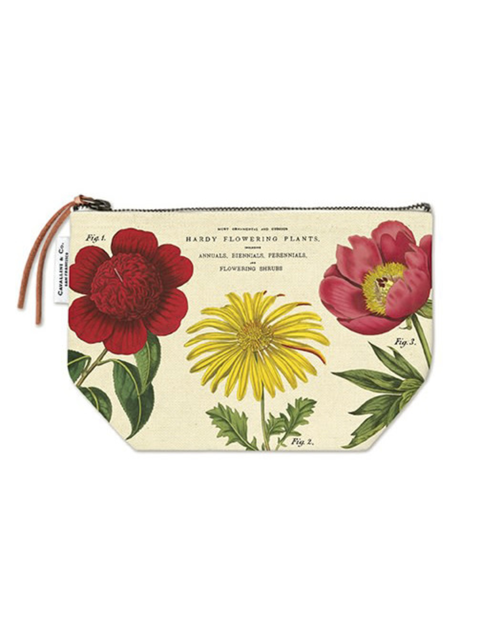 Cavallini Papers & Co. Botanica Vintage Pouch