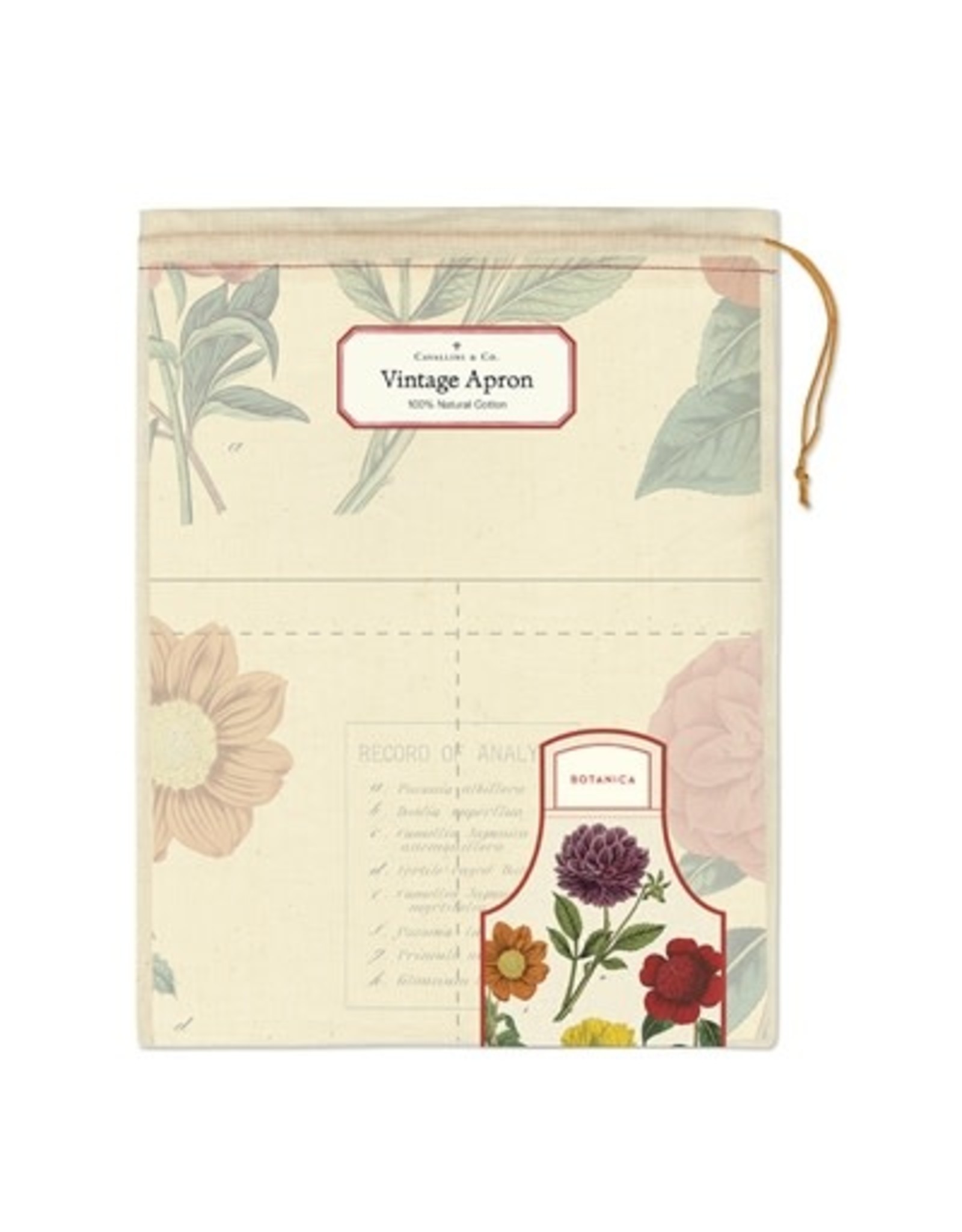Cavallini Papers & Co. Botanica Vintage Apron