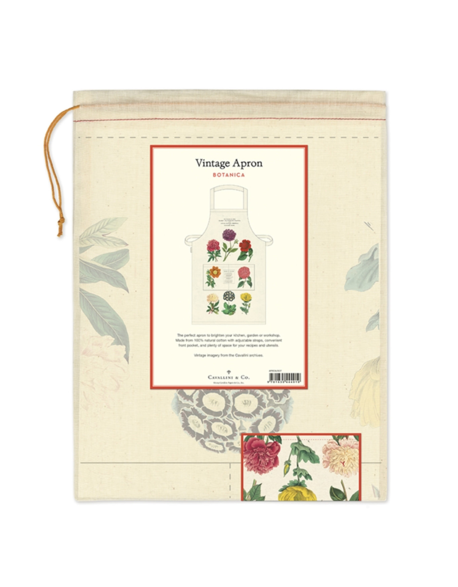 Cavallini Papers & Co. Botanica Vintage Apron