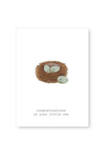 Tokyomilk Congratulations on Your Little One Baby Notecard