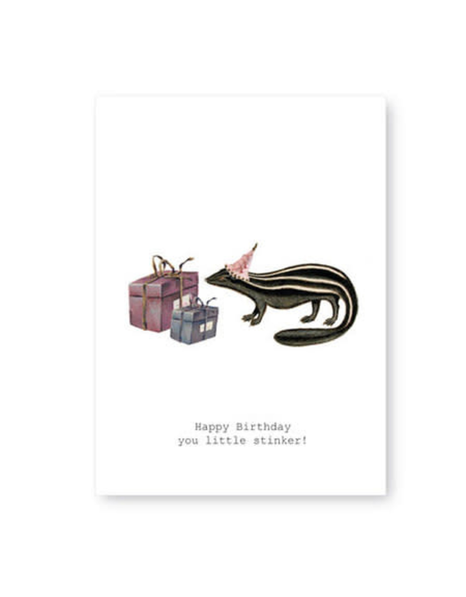 Tokyomilk You Little Stinker Birthday Notecard