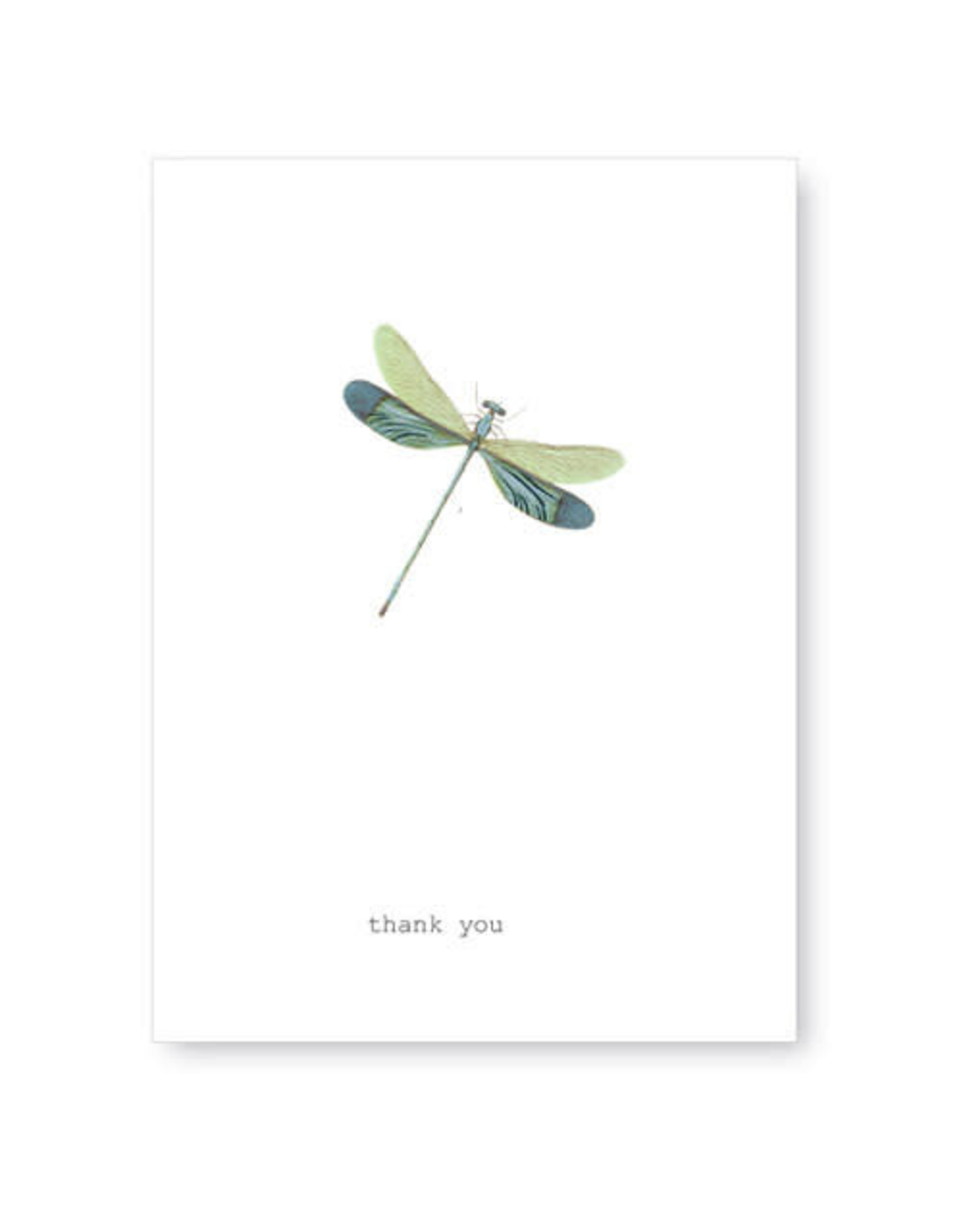 Tokyomilk Dragonfly Thank You Notecard