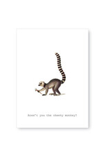 Tokyomilk Aren't You the Cheeky Monkey Everyday Notecard
