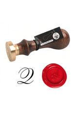 J. Herbin "Q" Script Old Style Letter Seal + Handle