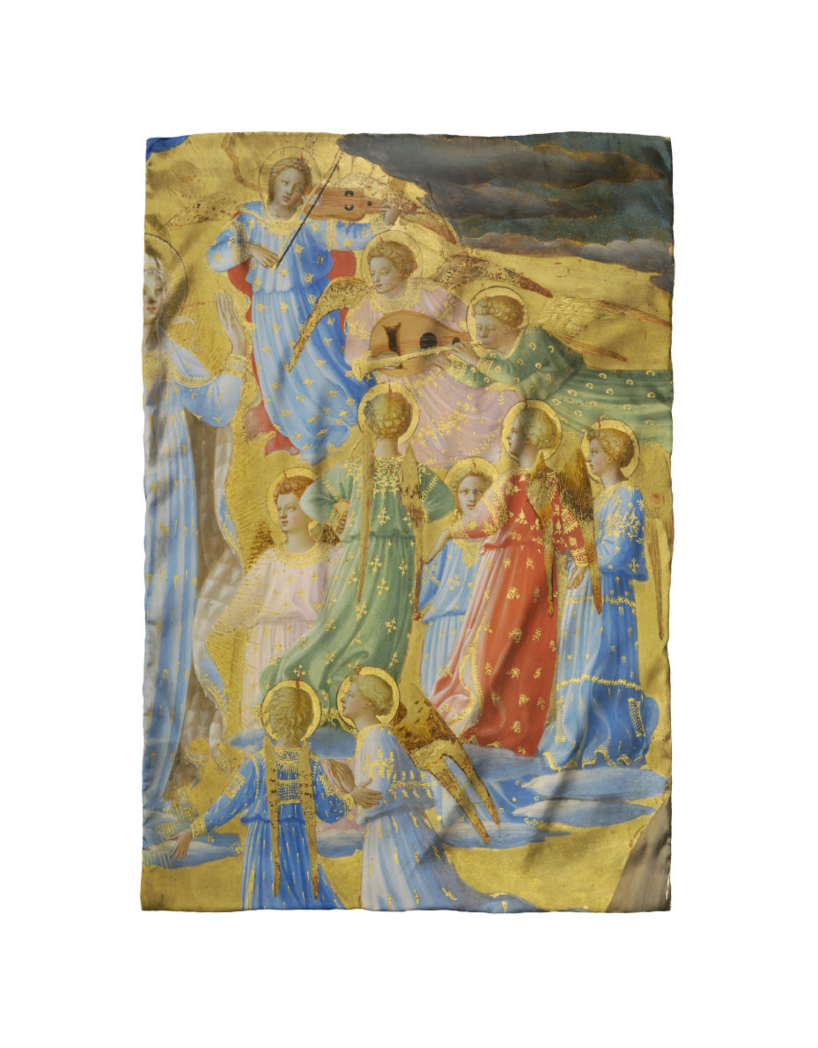 Narrative Material The Dormition – Fra Angelico Scarf Polyester