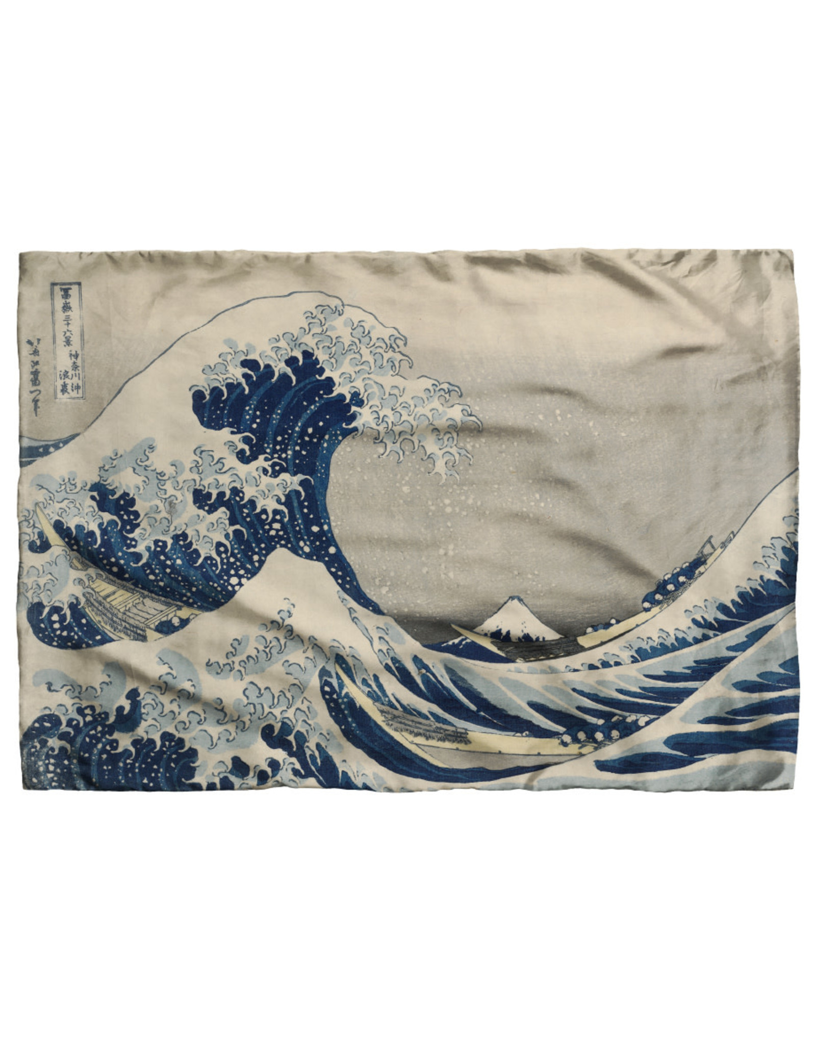 Narrative Material The Great Wave by Hokusai | Scarf Polyester