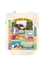 Cavallini Papers & Co. National Parks Tote Bag