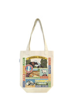 Cavallini Papers & Co. National Parks Tote Bag