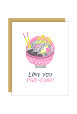 Hello!Lucky Pho Reals Love A2 Notecard