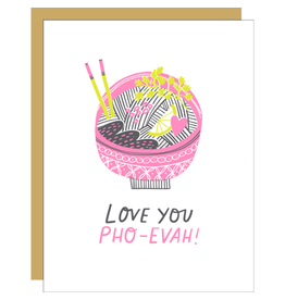 Hello!Lucky Pho Reals Love A2 Notecard