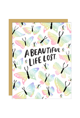 Hello!Lucky A Beautiful Life Lost Consolation A2 Notecard