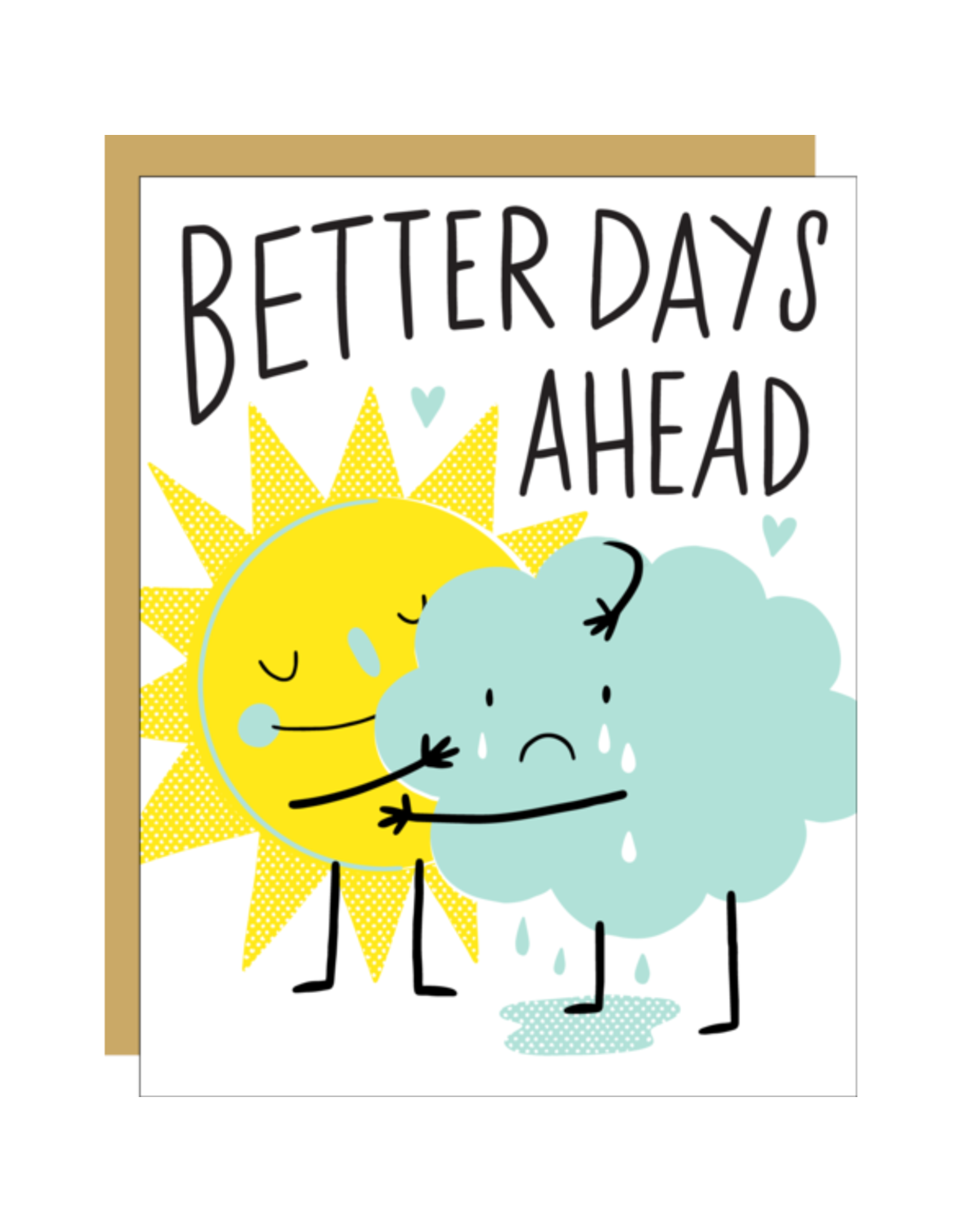 Hello!Lucky Better Days Ahead Consolation A2 Card