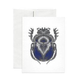 Open Sea Design Co. Sacred Scarab A2 Everyday Notecard