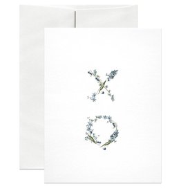 Open Sea Design Co. XO A2 Love Notecard