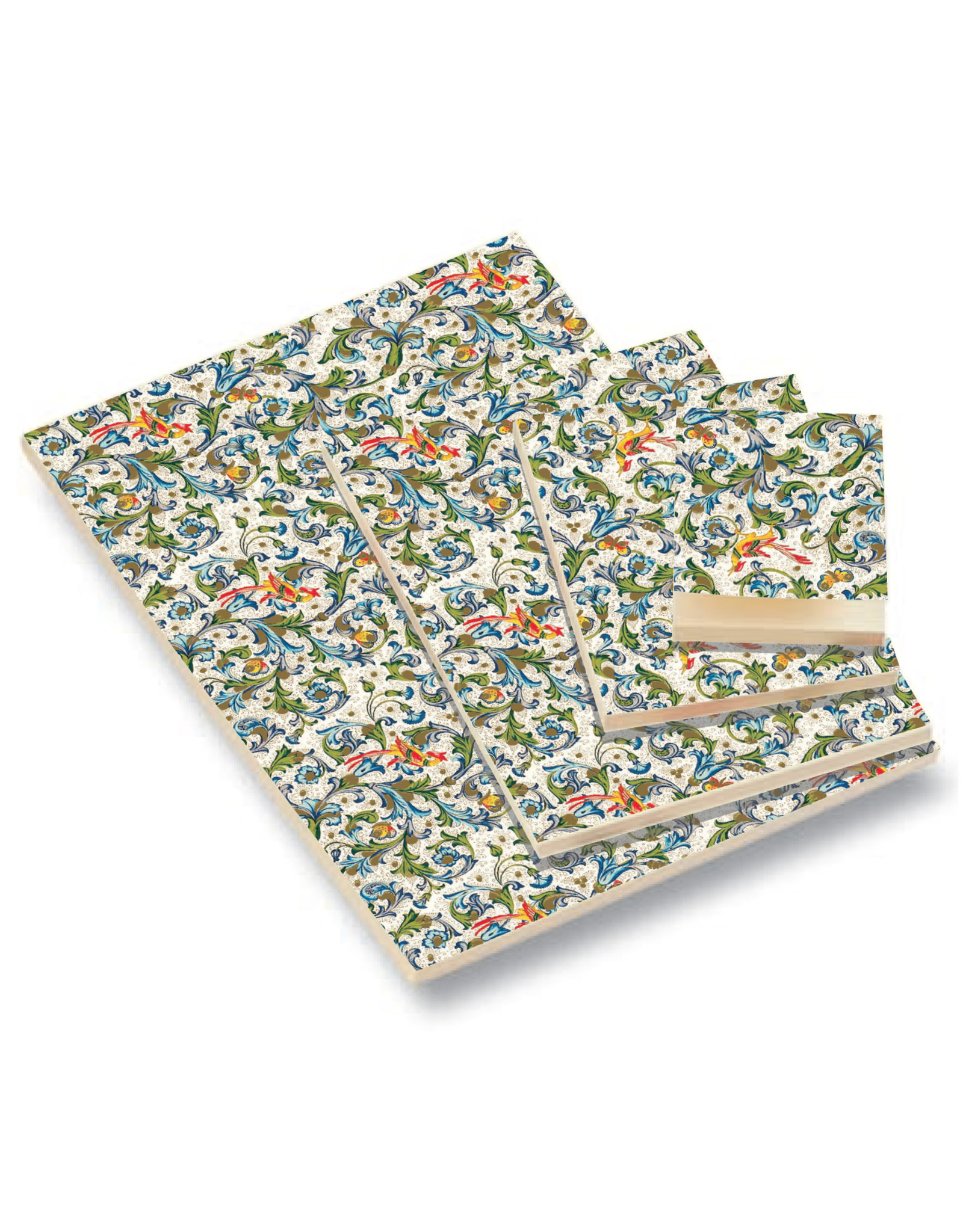 Rossi Notepad Birds Florentine A7