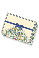 Rossi Notecard Box Birds Florentine