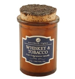 Northern Lights Candles Whiskey & Tobacco 5oz Spirit Candle