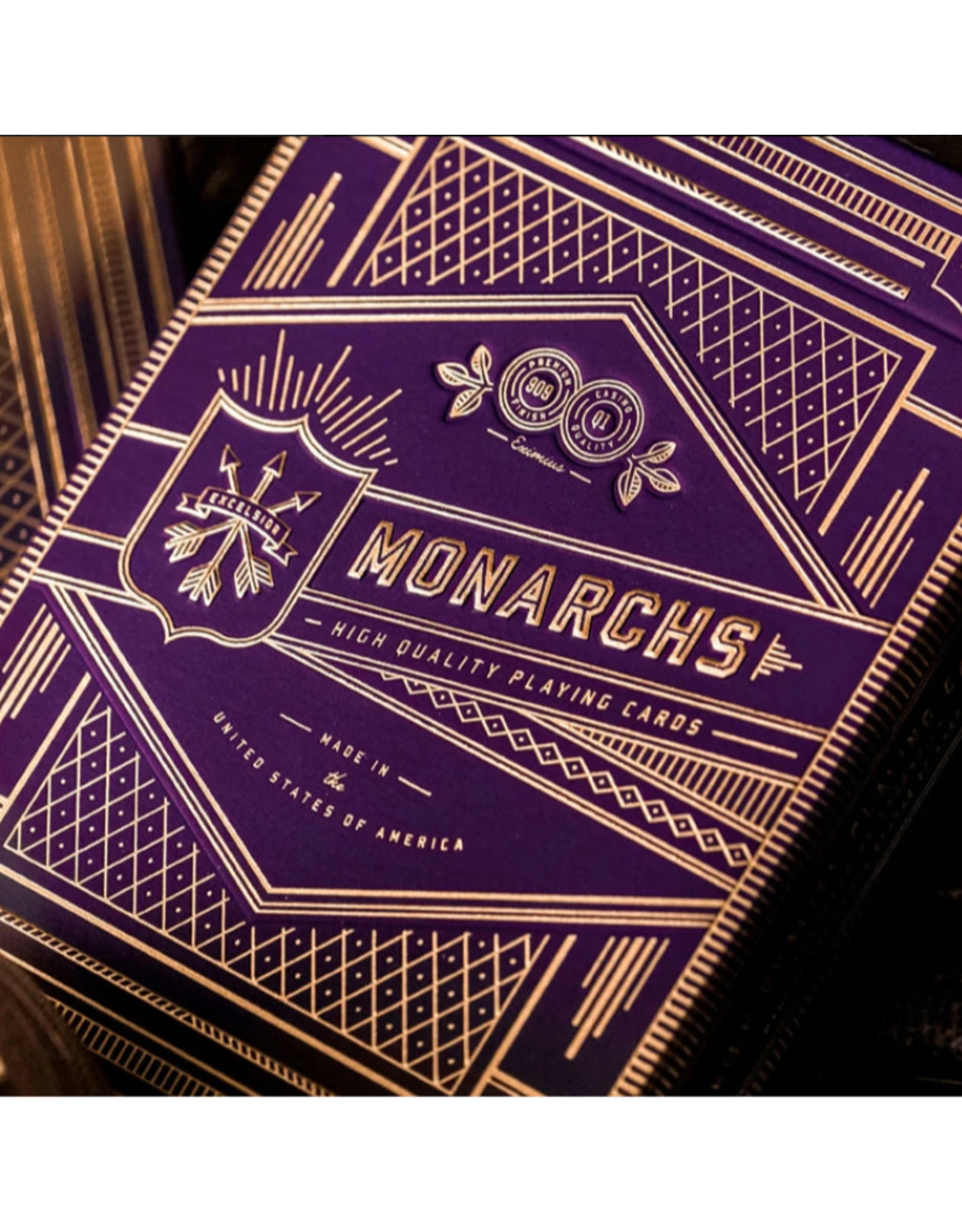 Theory 11 Purple Monarchs Playing Cards