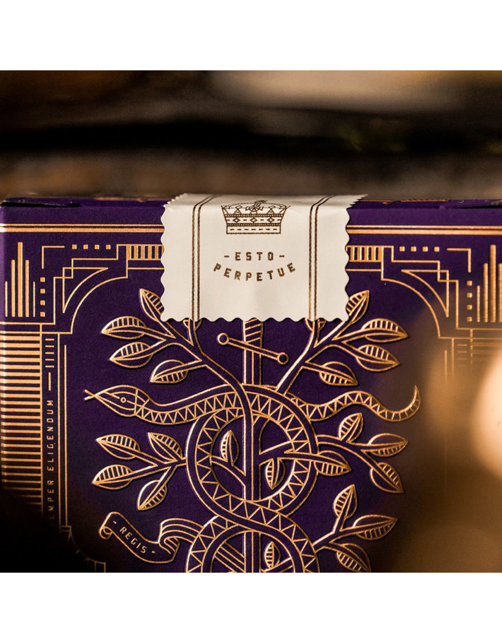 Theory 11 Purple Monarchs Playing Cards