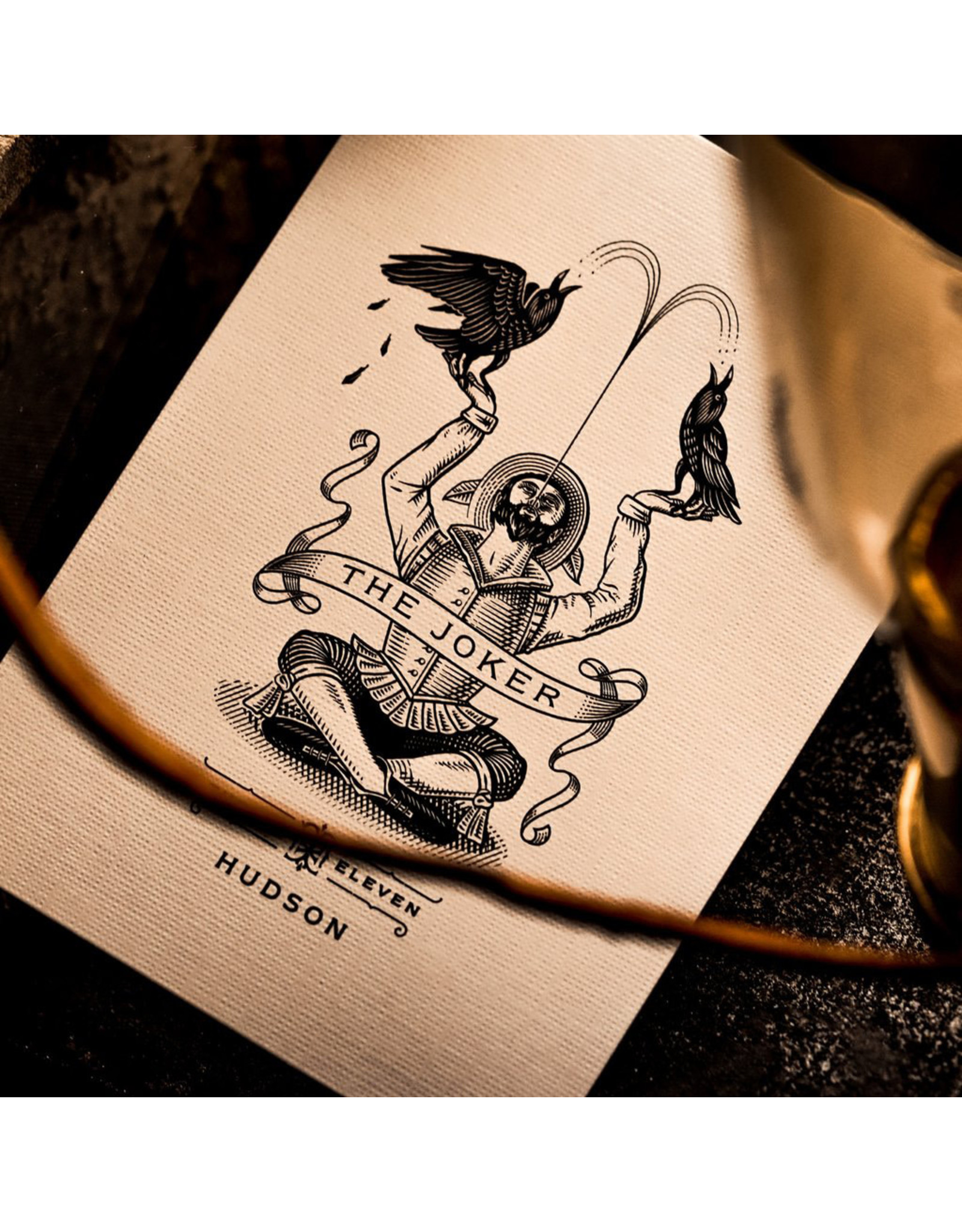 Theory 11 Black Hudson Playing Cards